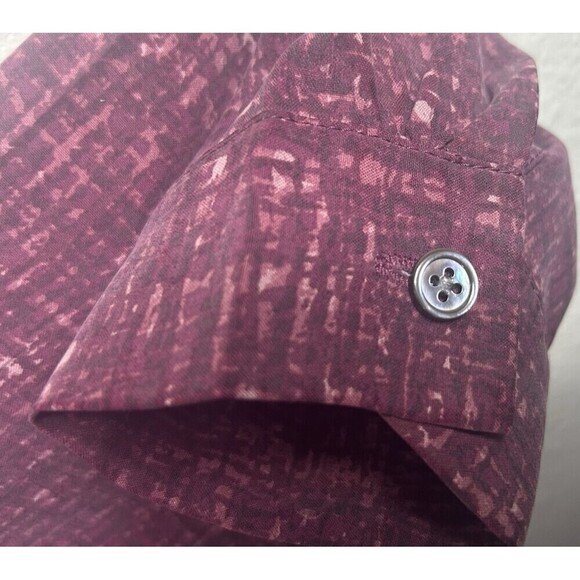 J. Jill 100% Silk Burgundy Knee Length Shift Dress Size XS (0/2) - Picture 6 of 9